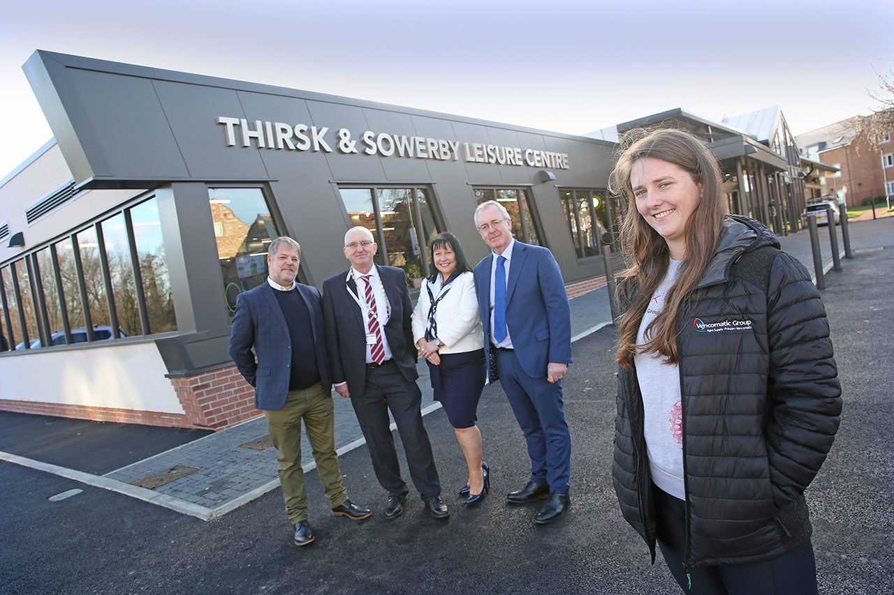 Thirsk lc official opening dec 2021 with Jasmine Harrison