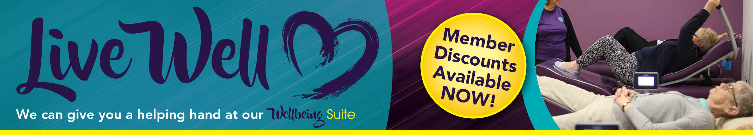 Wellbeing suite banner